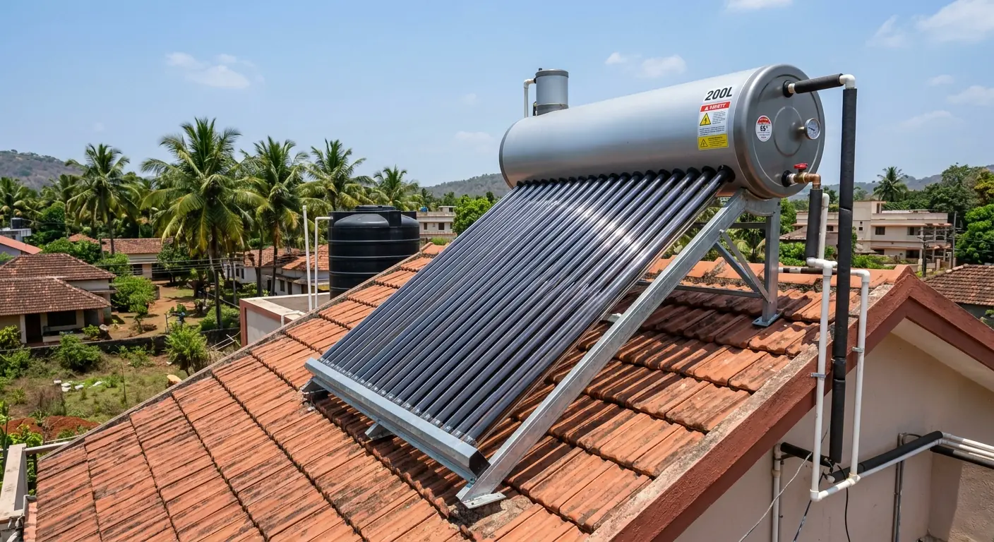Residential solar installation
